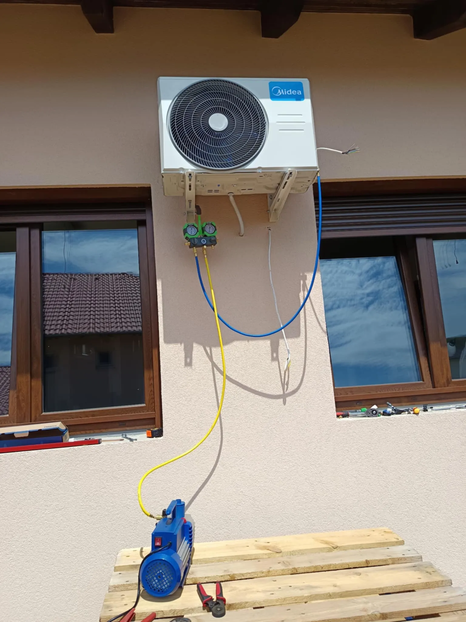 Klímaszerelés - Kész rendszer